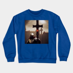 Knights Templar in The Holy Land Crewneck Sweatshirt